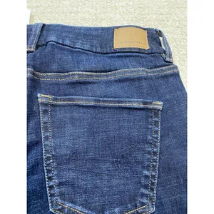 American Eagle Kick Boot Jeans Womens 4 Blue Medium Wash Mid Rise Stretch Denis thumbnail 14