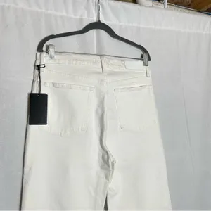 NWT Re/Done White 90’s High Rise Loose Fit Denim Jeans Size 31‎ thumbnail 4