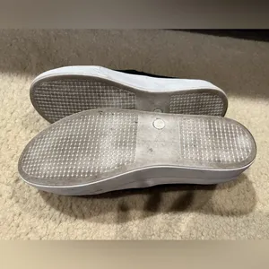 Steve Madden slip on Sneakers in Black Suede size 8 thumbnail 4