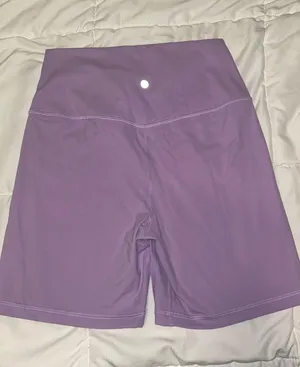 Purple Crz Yoga biker shorts thumbnail 1