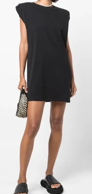ANINE BING Black‎ T Shirt Dress Size Extra Small NWT thumbnail 1