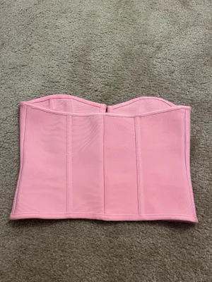 Pretty Little Thing Bandage Corset Top thumbnail 3