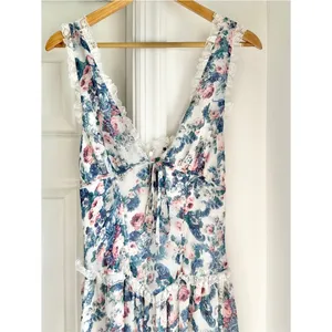 For Love And Lemons Floral Audrey Maxi Dress Small Petite thumbnail 7