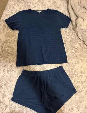 Lake Pajama Set Blue Size M thumbnail 1
