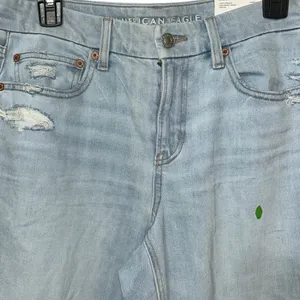 American Eagle Outfitters Stretchy Curvy Light-wash Jeans(Size 8 Short) thumbnail 8