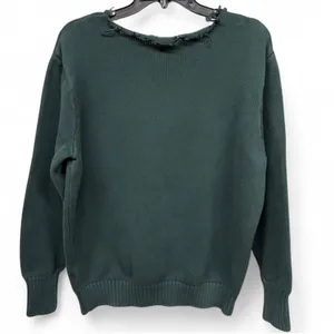 John Galt (Brandy Melville) Distressed Cotton Knit Sweater thumbnail 7