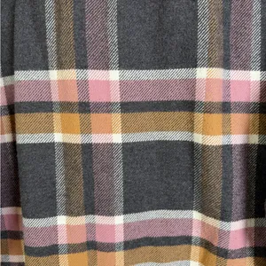 American Eagle Women’s Cozy Plaid Shacket Flannel Shirt Jacket Oversized Sz L thumbnail 7