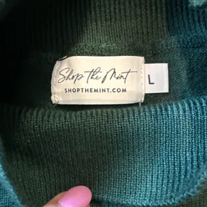 Shop The Mint All The Love Emerald Pearl Embellished Sweater Dress Sz Large thumbnail 6