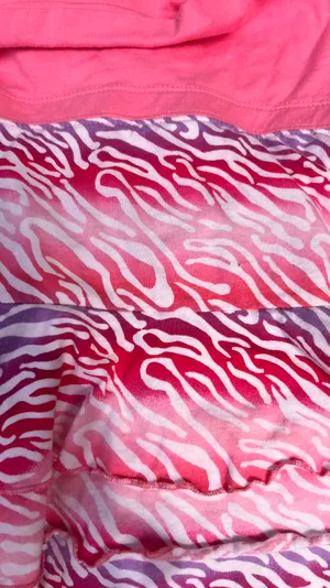 Canyon River Blues Pink Tiger Striped Skorts For Girls thumbnail 2