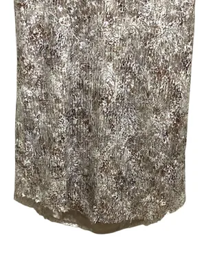 Free People Midnight Dreamer Metallic Sequin Tunic Silver Size XS Glam Wedding thumbnail 8