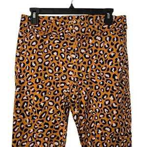 Old Navy Ankle Length Leopard Print Pants(Size 6) thumbnail 6