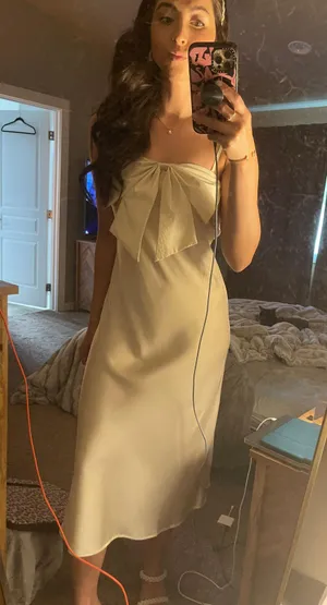 A New Day Midi Bow Dress thumbnail 6