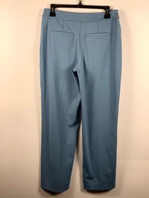 Lululemon Womens Small Wide Leg Pants Blue Luxtreme Drawstring Stretch Athletic thumbnail 7