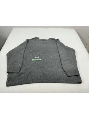 Womans NWT Terra & Sky Pullover Holiday Sweater 4X Gray Says Cheers thumbnail 2