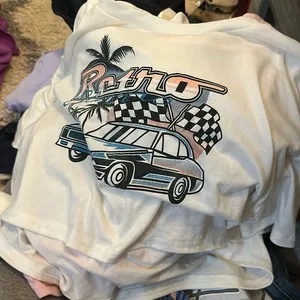 retro crop t shirt thumbnail 1