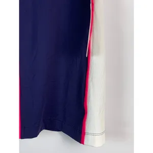 KINONA Golf Top Women S Navy Pink White Sleeveless 1/4 Zip Colorblock NWT thumbnail 13