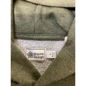 Alpine Design Womens Hoodie Small Olive Green Pullover Sweatshirt RN 104141 NWOT thumbnail 2