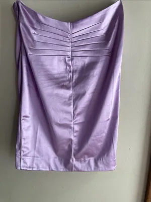 Retrofete Dehl Mini Satin Skirt Lilac thumbnail 8