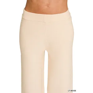 Zenana Viscose‎ Round Neck Top & Pants Set - Medium thumbnail 8