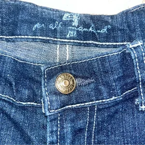 7 For All Mankind Embroidered Skeleton Spider Bootcut Jeans thumbnail 7
