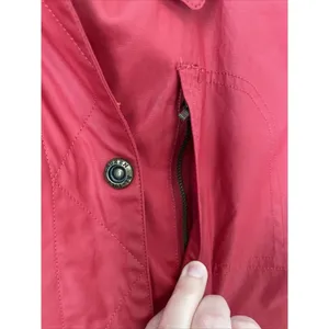 Ralph Lauren Naval Supply‎ Company Red Cotton Vest Snap Womens XS P thumbnail 3