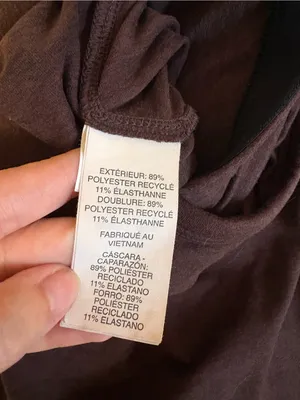Vuori Chocolate Brown Tank One-Piece Bodysuit thumbnail 8