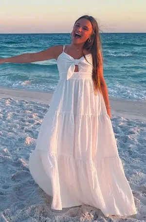 Boutique White Maxi Dress thumbnail 3