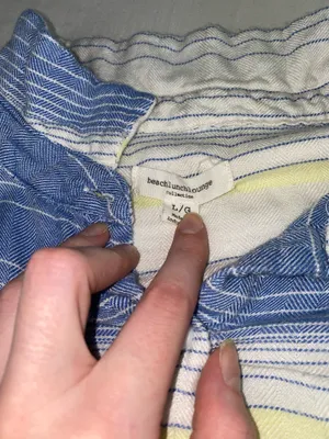 Button up Blue Size L thumbnail 4