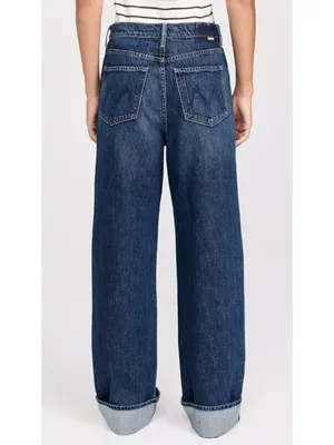 NWT Mother LIL Spitfire Nerdy Cuff in Did You Bring Me Anything? Slouchy Jean 28 thumbnail 15