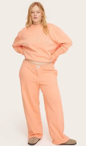 Parke pastel orange sweatpants thumbnail 1