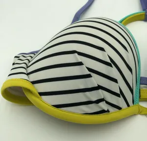 Victoria’s Secret Striped Push Up Racer Back Bikini Set Size 34D/M thumbnail 3