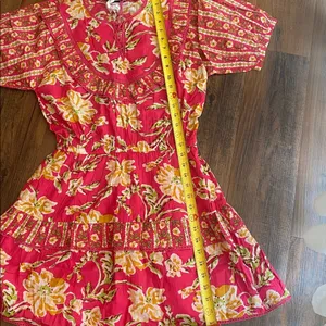 Maisie Mini dress in Pink and Yellow thumbnail 11