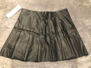 Boutique Black Faux Leather Mini Skirt thumbnail 1