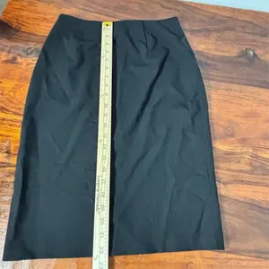 Club Monaco Women's Black‎ Pencil Skirt Size 0 Knee Length Workwear thumbnail 7