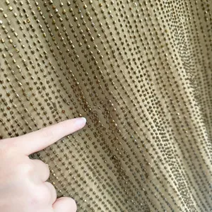 LPA | Beaded 61 V-Neck Mini Dress in Army Taupe Tan‎ size Small thumbnail 8