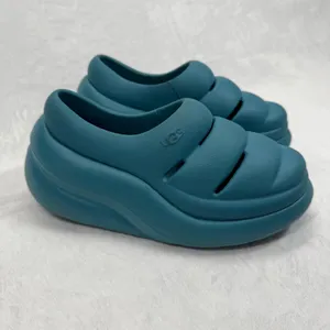 UGG Women's LA Cloud Clog Comfort Slip‎ On Shoes Blue Size 6 thumbnail 5