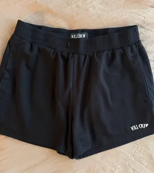 Kill Crew black gym lifting jersey short Size L thumbnail 1