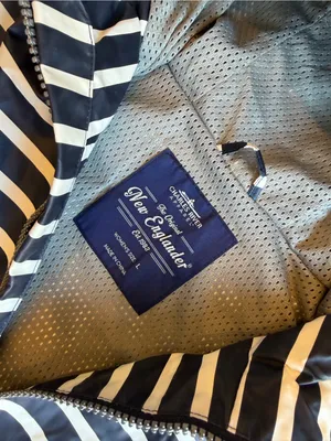 Charles River The Original New Englander Raincoat Womens Large Cape Cod Nautical thumbnail 8