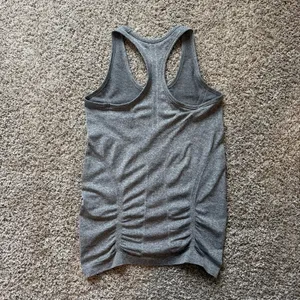Athleta Track Tank Top Racerback Gray Women Small thumbnail 2