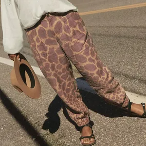 Anthropologie Tamarind Trouser Giraffe Boho Hipster Hippie Cottage Peasant Pants thumbnail 1
