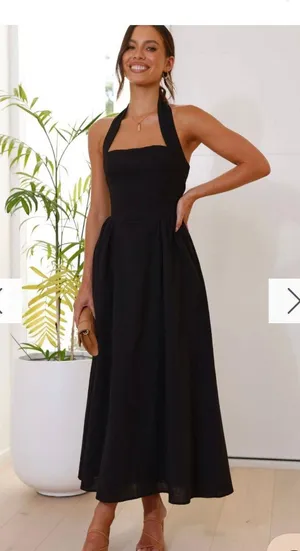 Billy J Boutique Caden maxi dress Black Size 8 thumbnail 2