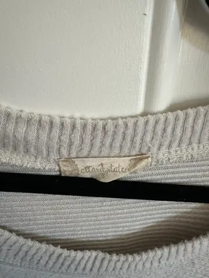 Altar’d State Cream Cropped Sweater thumbnail 3