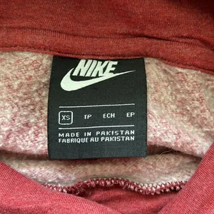Nike Funnel Neck Red Hoodie Size XS thumbnail 2