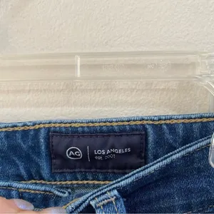 AG Alexxis‎ Boot Jeans 27R High Rise Vintage Fit Raw Hem Flare Premium Denim thumbnail 6