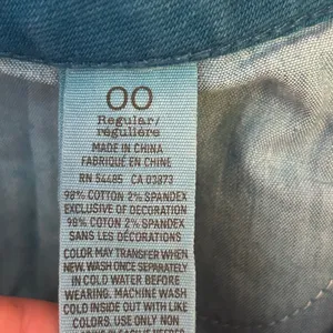 American Eagle Outfitters Skinny Jeans Teal‎ Blue Stretch Women 00 thumbnail 8