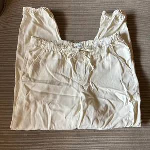 Anthropologie Daily/Ritual 100% lyocell joggers cream 6 thumbnail 2