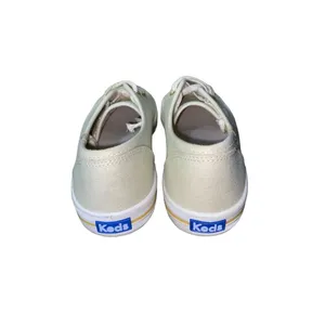 Keds Sneakers Womens 9 Used Cream Gold Shimmer Excellent Used Condition thumbnail 7