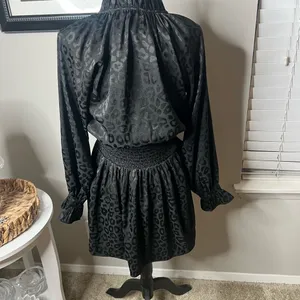 SEN DRESS Black‎ XS cheetah print thumbnail 6