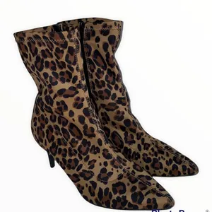 Mix‎ No. 6 Cadaoria Leopard Print Ankle Boots Size 8 thumbnail 6