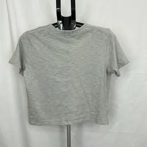 Alternative Heathered Grey Cropped Tee thumbnail 6